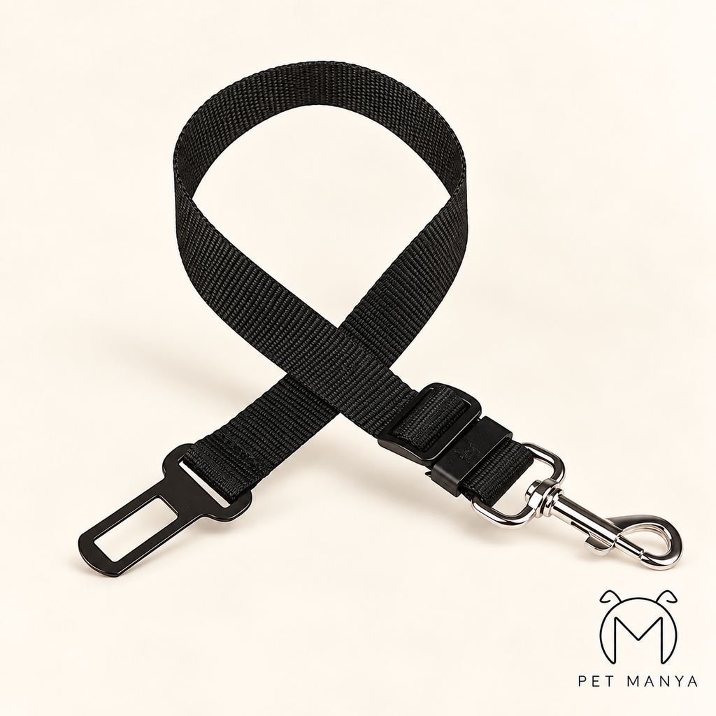 PETMANYA Adjustable Pet Car Safety Tether - travel tether additional view