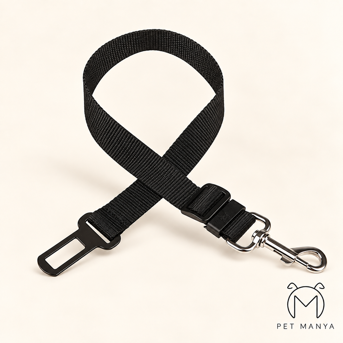PETMANYA Adjustable Pet Car Safety Tether - travel tether additional view