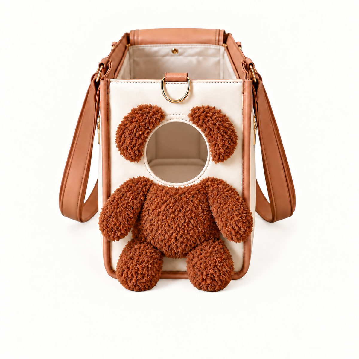 PETMANYA Teddy Bear Multi-Way Pet Carrier