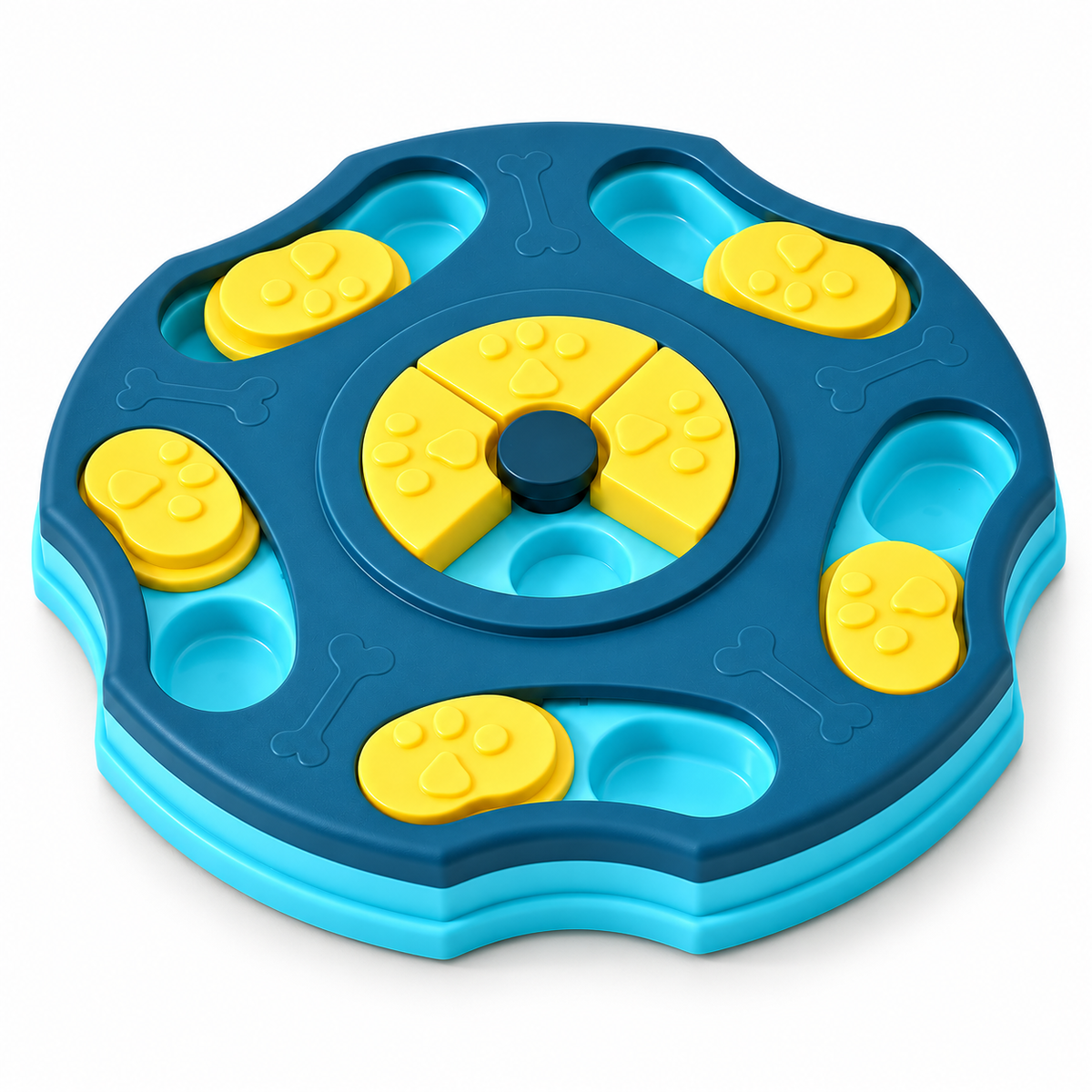 PETMANYA IQ Slow Feeder Puzzle Bowl