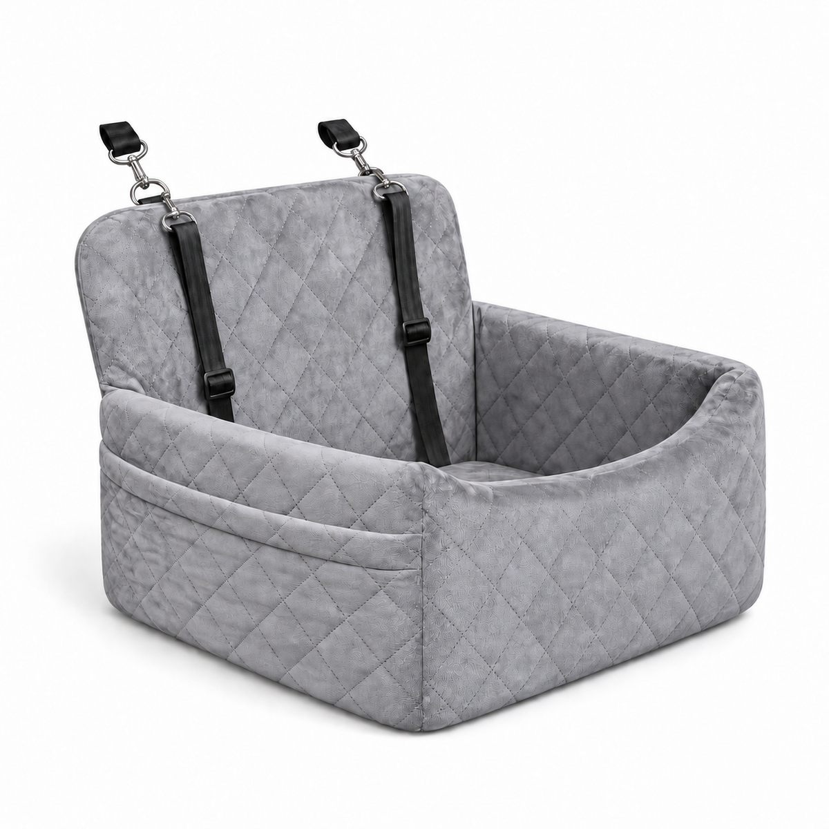 PETMANYA Portable Dog Car Seat with Washable Cushion