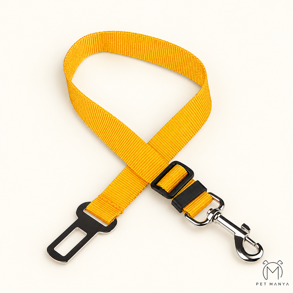PETMANYA Adjustable Pet Car Safety Tether - car tether for cats