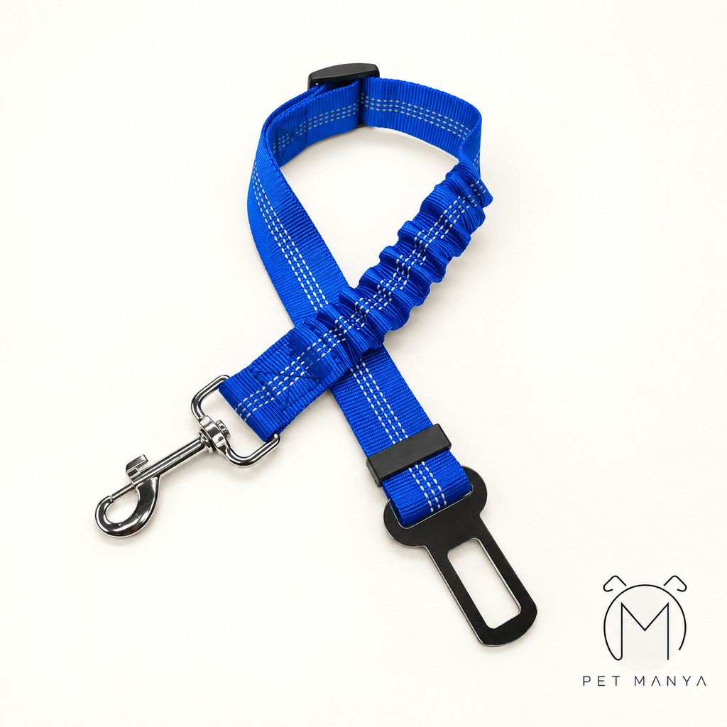 PETMANYA Adjustable Pet Car Safety Tether - tether hardware detail