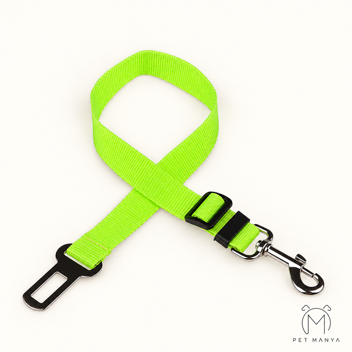 PETMANYA Adjustable Pet Car Safety Tether - tether strap detail