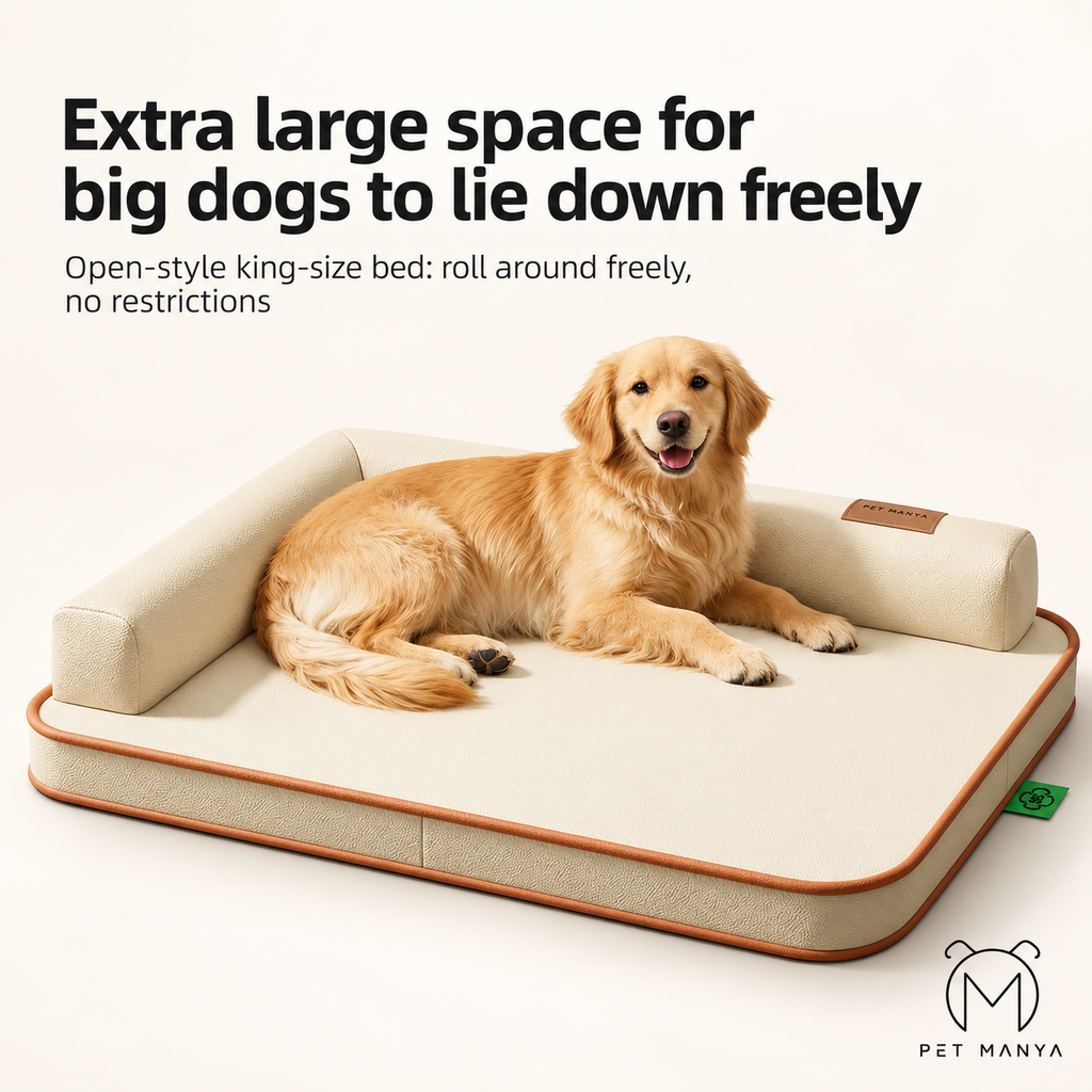 PETMANYA All-Season Comfort Bed - breathable design for warm and cool weather