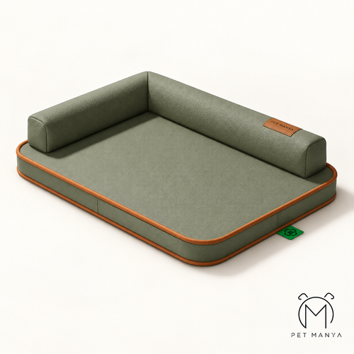 PETMANYA All-Season Comfort Bed - breathable washable bed for dogs and cats