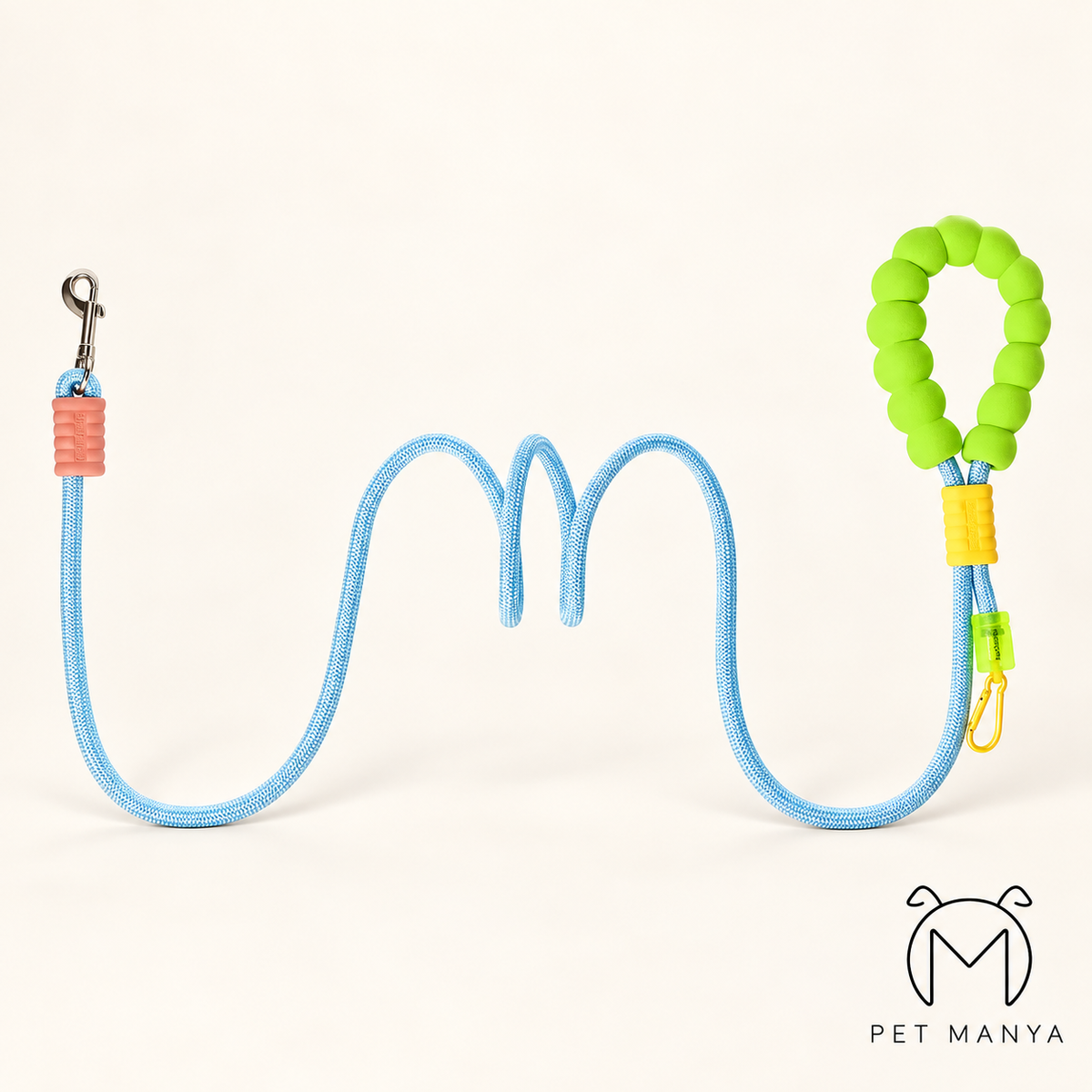 PETMANYA Color Pop Leash - practical hands-free walking accessory