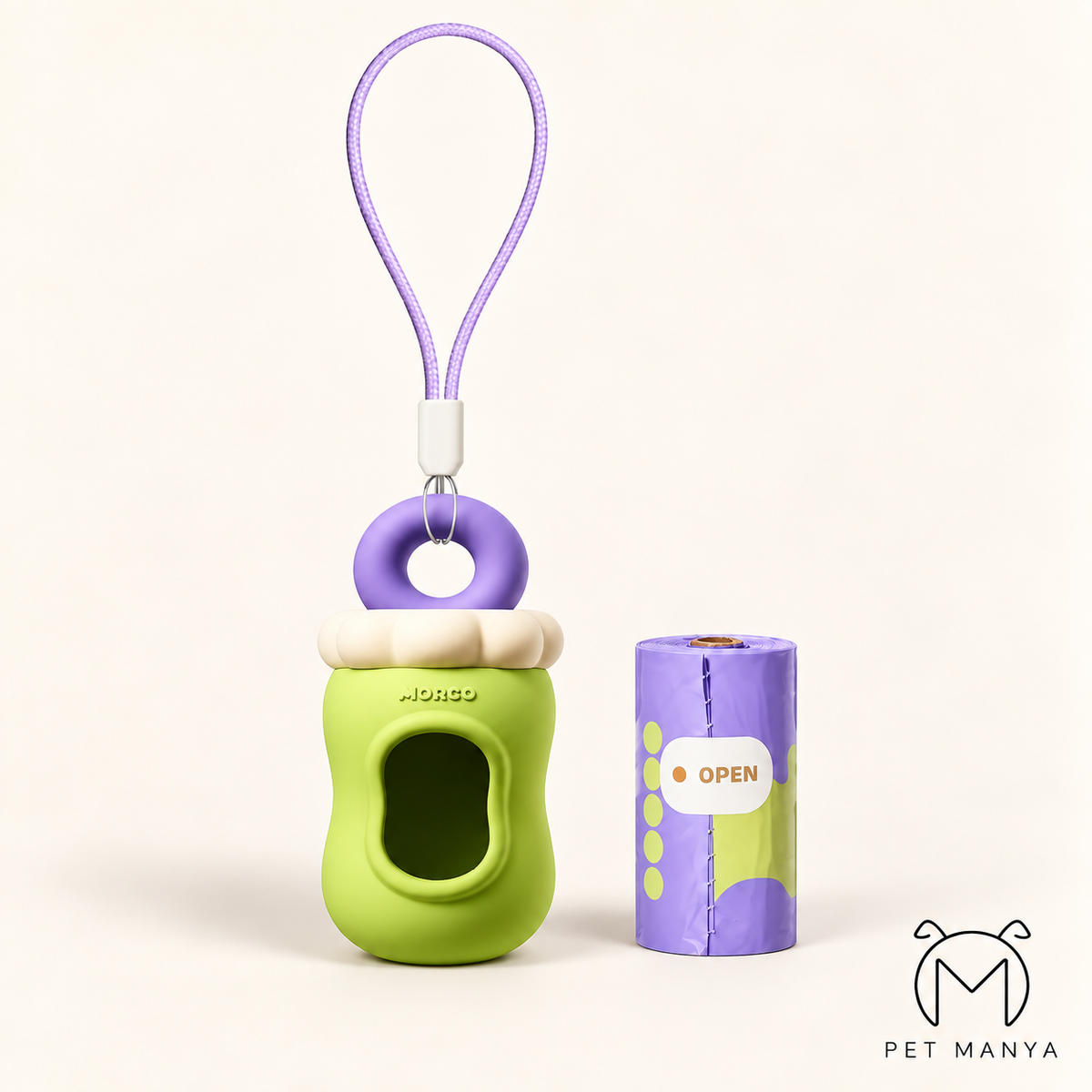 PETMANYA Color Pop waste bag dispenser for daily walks
