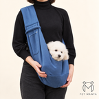 PETMANYA Crossbody Pet Sling Carrier - shoulder sling carrier for dogs and cats