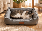 PETMANYA Easy-Clean Waterproof Pet Bed - waterproof fabric detail