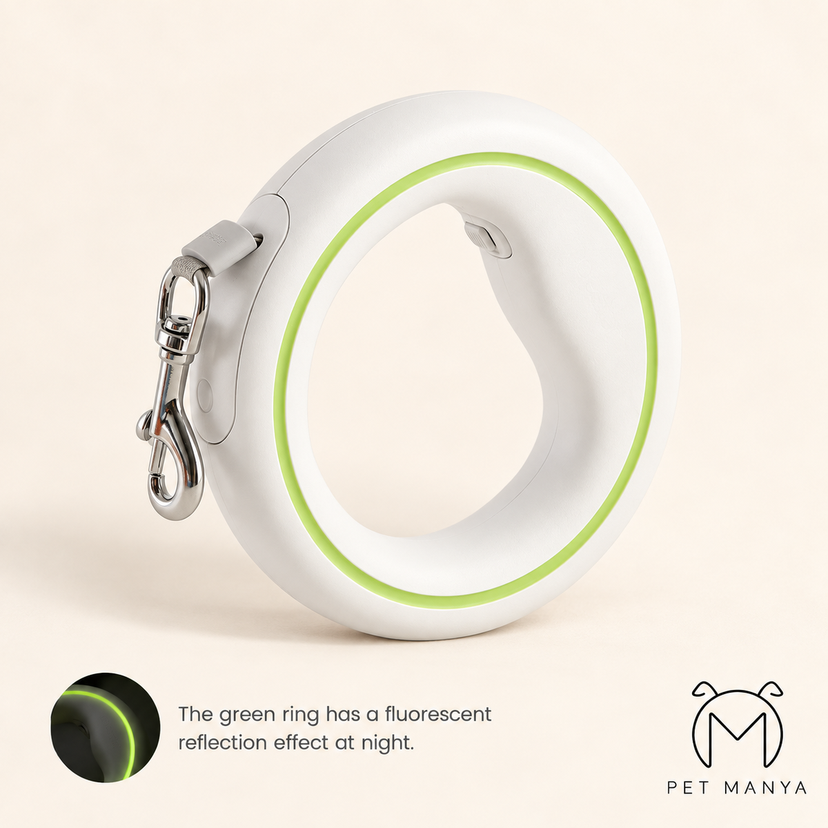 PETMANYA Freedom Luxury Retractable Leash for safe control