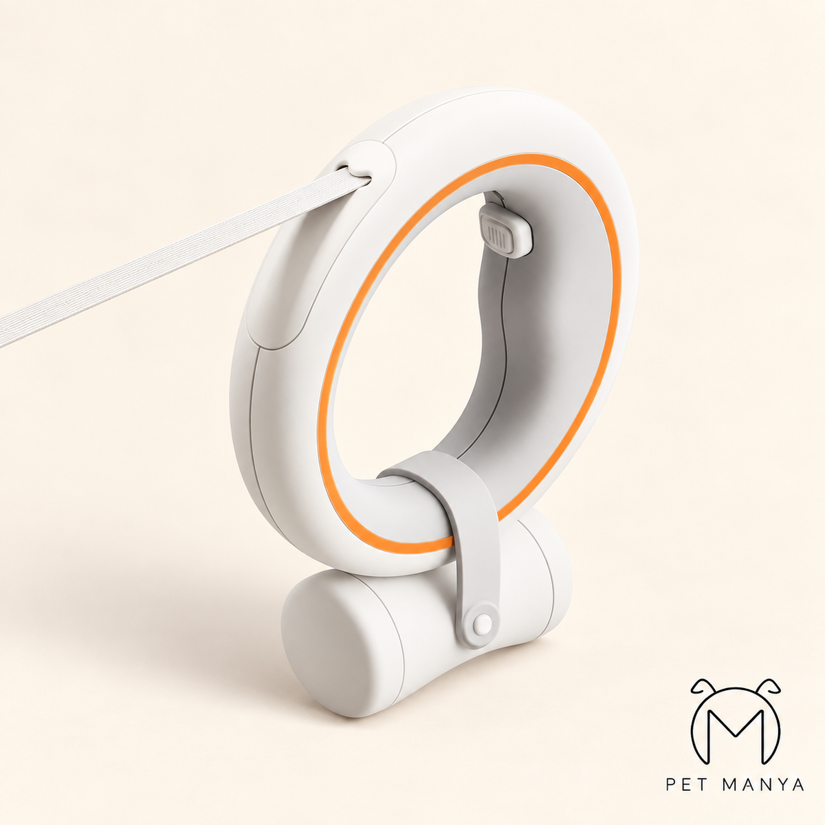 PETMANYA Freedom Luxury Retractable Leash detail view