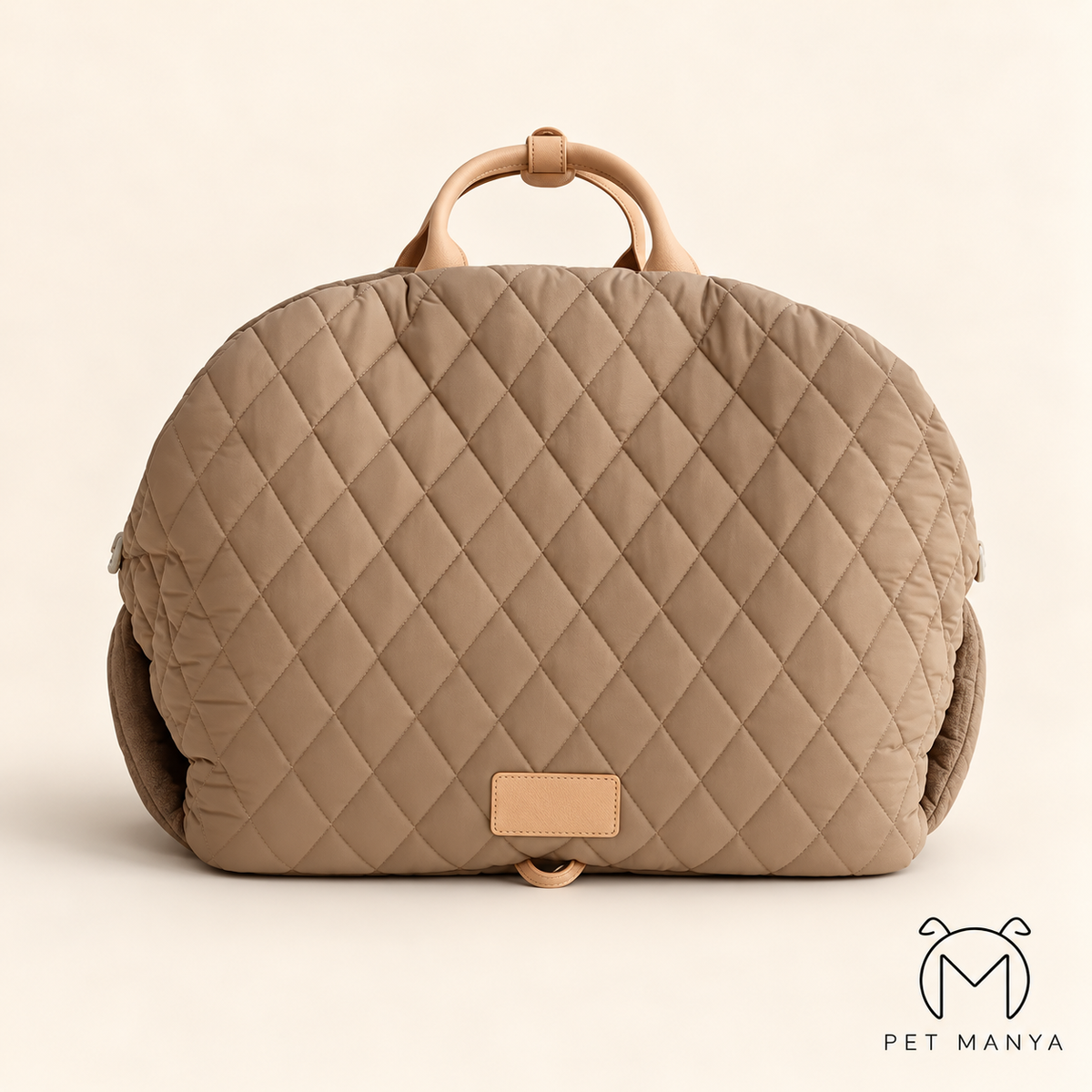 PETMANYA Luxury Pet Tote & Car Booster - everyday travel carrier for small pets