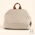 PETMANYA Luxury Pet Tote & Car Booster - interior detail view