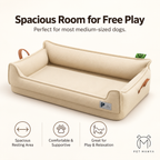 PETMANYA Orthopedic Easy-Care Dog Sofa Bed - comfortable resting space for dogs