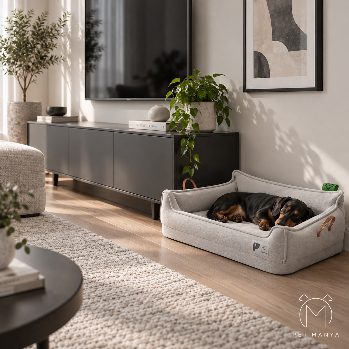 PETMANYA Orthopedic Easy-Care Dog Sofa Bed - sofa-style bed for the home