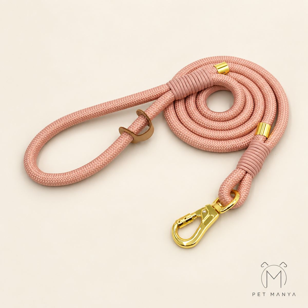 PETMANYA Personalized Collar & Leash Set - fully adjustable dog collar