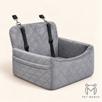 PETMANYA Portable Dog Car Seat - comfortable travel space for small and medium dogs