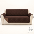 PETMANYA Quilted Pet-Friendly Sofa Protector - protects furniture from everyday pet wear