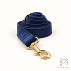 PETMANYA Royal Velvet Harness Set - elegant luxury hardware detail