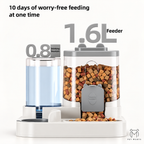 PETMANYA SpillGuard anti-spill dog bowl stand - modern feeding station for any home