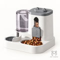 PETMANYA SpillGuard anti-spill dog bowl stand - built-in food and water station