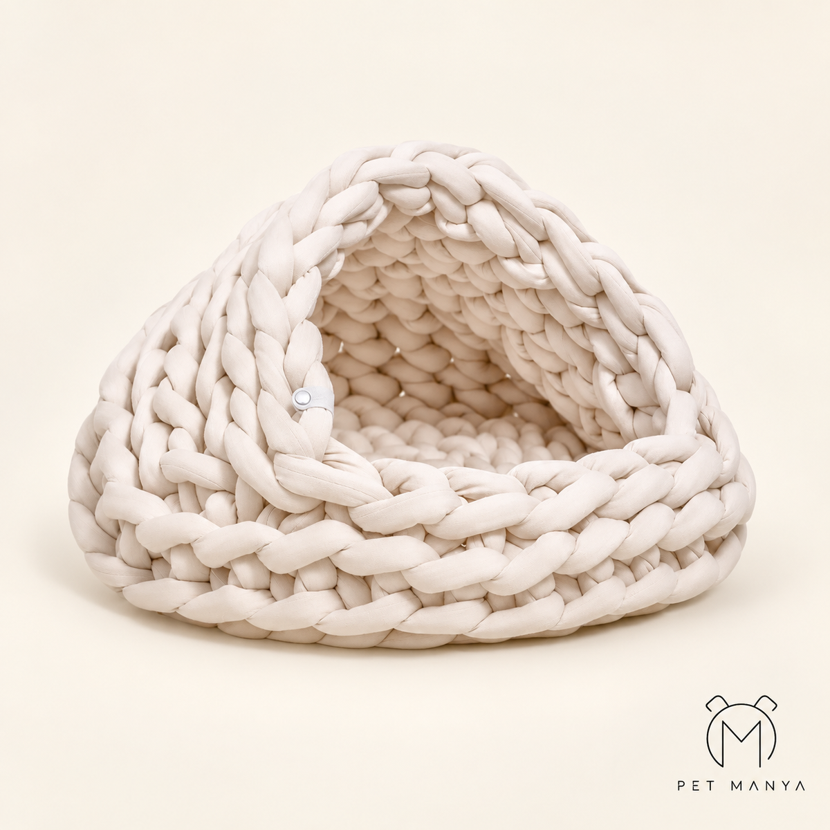 PETMANYA Super-Soft Woven Winter Pet Nest - nest bed additional view
