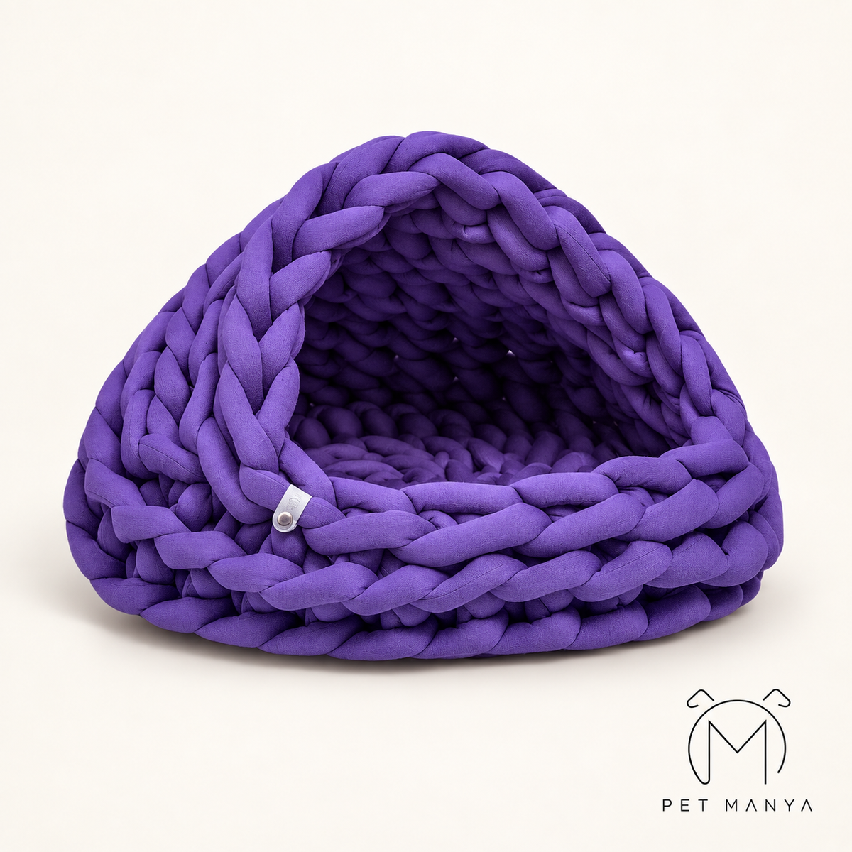 PETMANYA Super-Soft Woven Winter Pet Nest - warm nest for small pets