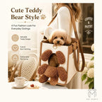 PETMANYA Teddy Bear Multi-Way Pet Carrier - versatile pet carrying bag
