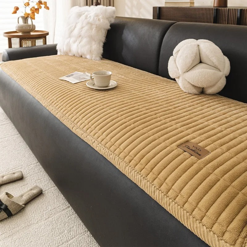 PETMANYA Thick Flannel Non-Slip Sofa Cover - practical furniture protection for pets