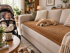 PETMANYA Thick Flannel Non-Slip Sofa Cover - size and fit reference