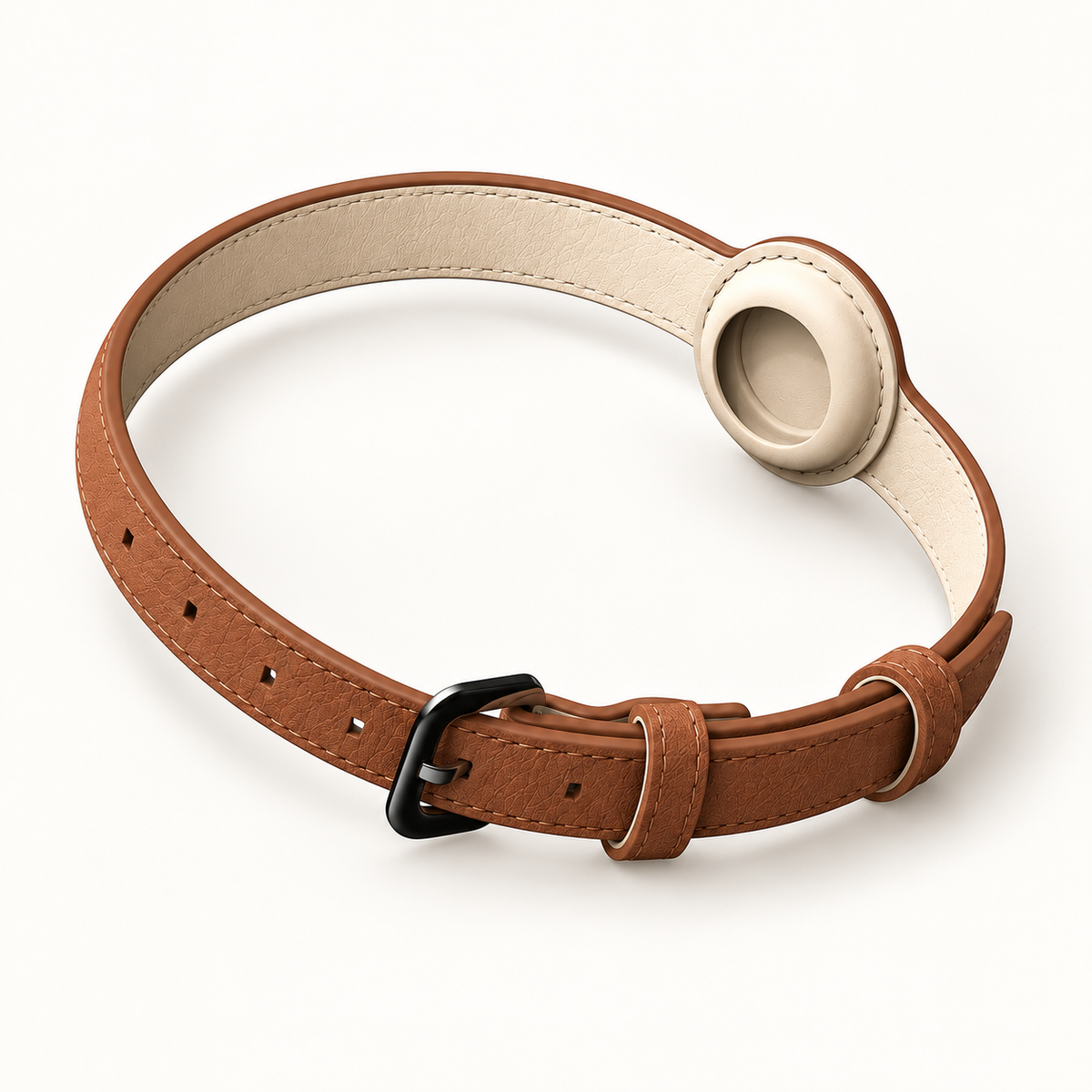 PETMANYA Anti-Lost Pet Collar with Tracker Holder